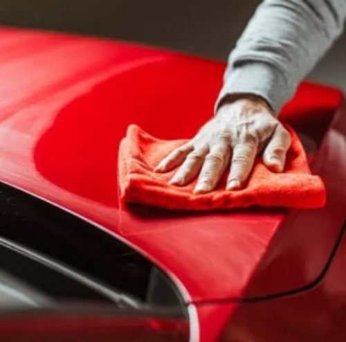 accessoires voor het wassen en poetsen van je auto